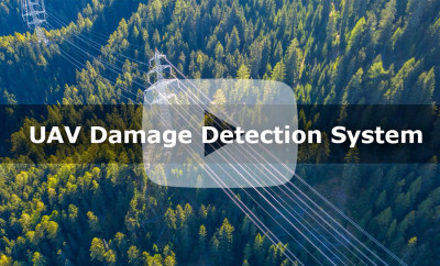 UAV damage detection system